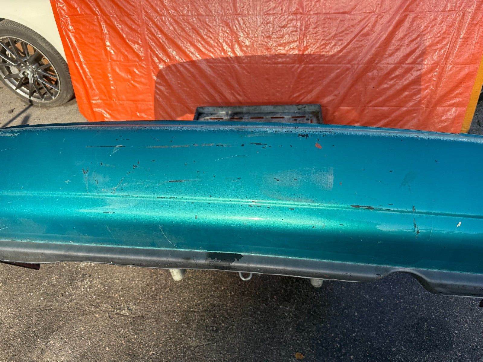 92 95 HONDA CIVIC   2D COUPE   REAR BUMPER COVER ASSEMBLY   GENUINE OEM 3277