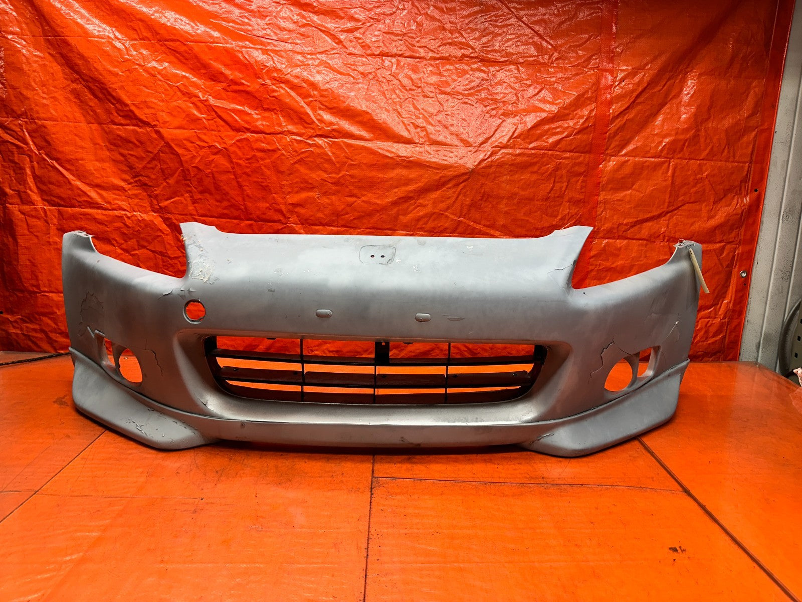 00 03 HONDA S2000 AP1 FRONT BUMPER COVER W/ EK9 FOG LIGHTS FRONT LIP SPOILER #330