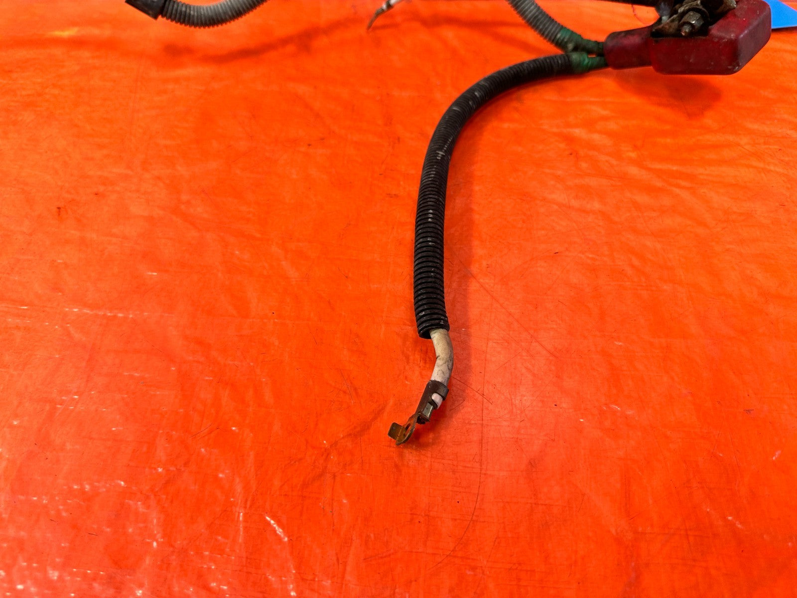 97 01 HONDA CR V CRV AUTOMATIC POSITIVE TERMINAL CHARGE STARTER HARNESS OEM #3012