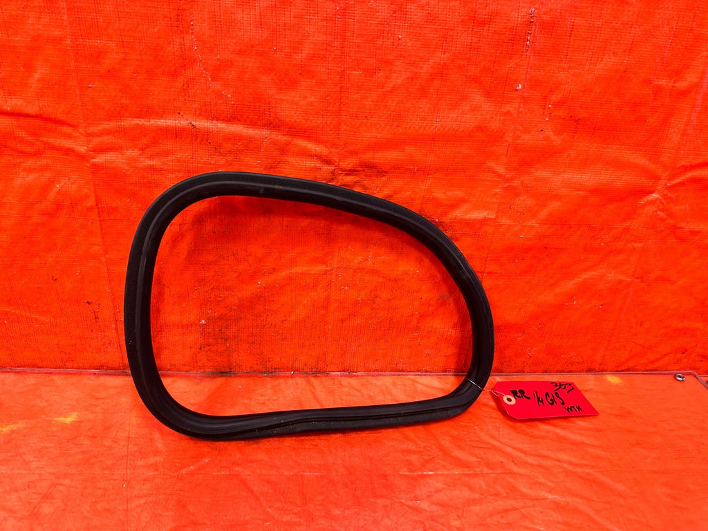 09 11 MAZDA RX8 RX 8  PASSENGER RIGHT REAR GLASS WEATHER STRIP   OEM #3030
