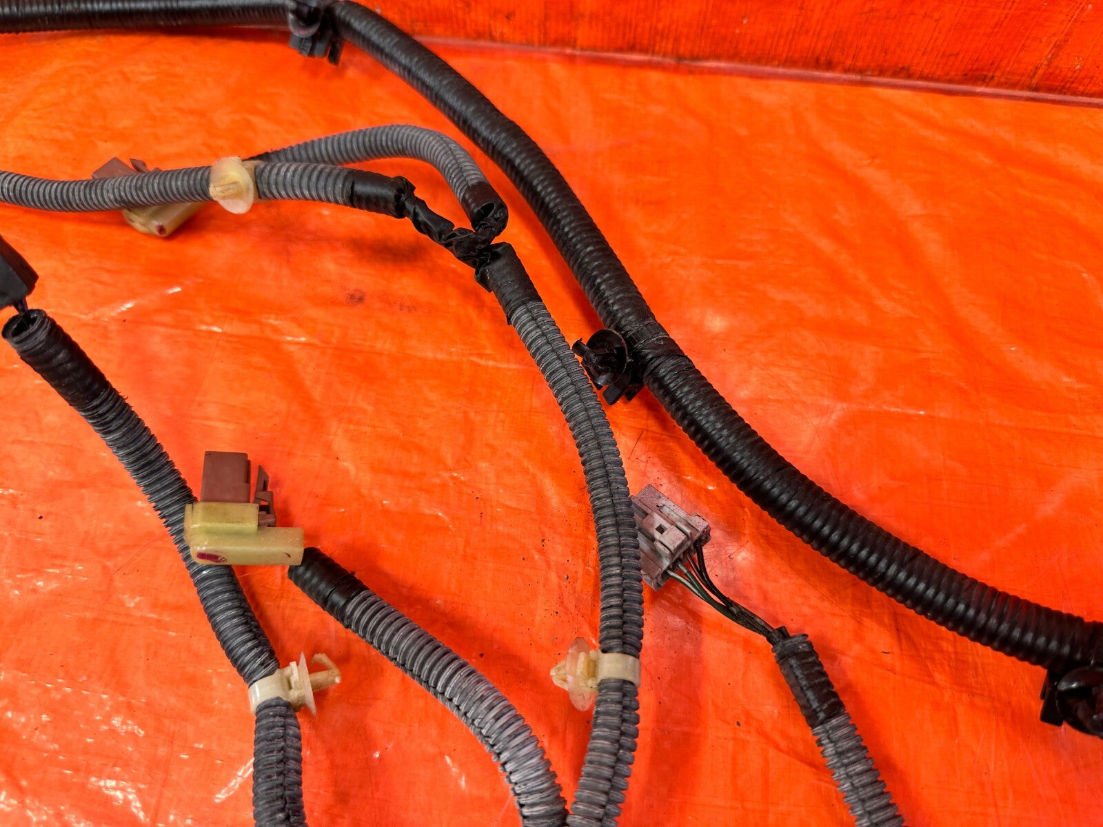 96 98 HONDA CIVIC EX & HX 2D REAR TAIL LIGHT LAMP TRUNK WIRING WIRE HARNESS #2845