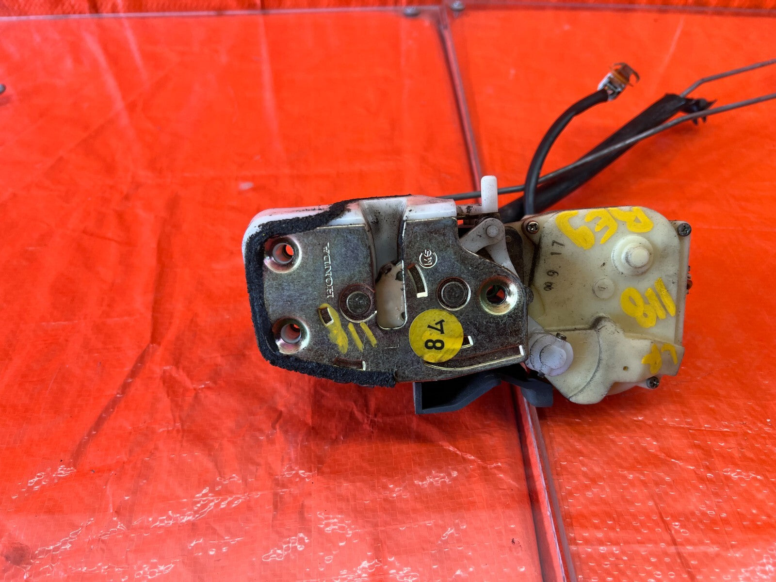 94 01 INTEGRA SEDAN   DRIVER LEFT REAR DOOR LOCK ACTUATOR   OEM FACTORY #11810