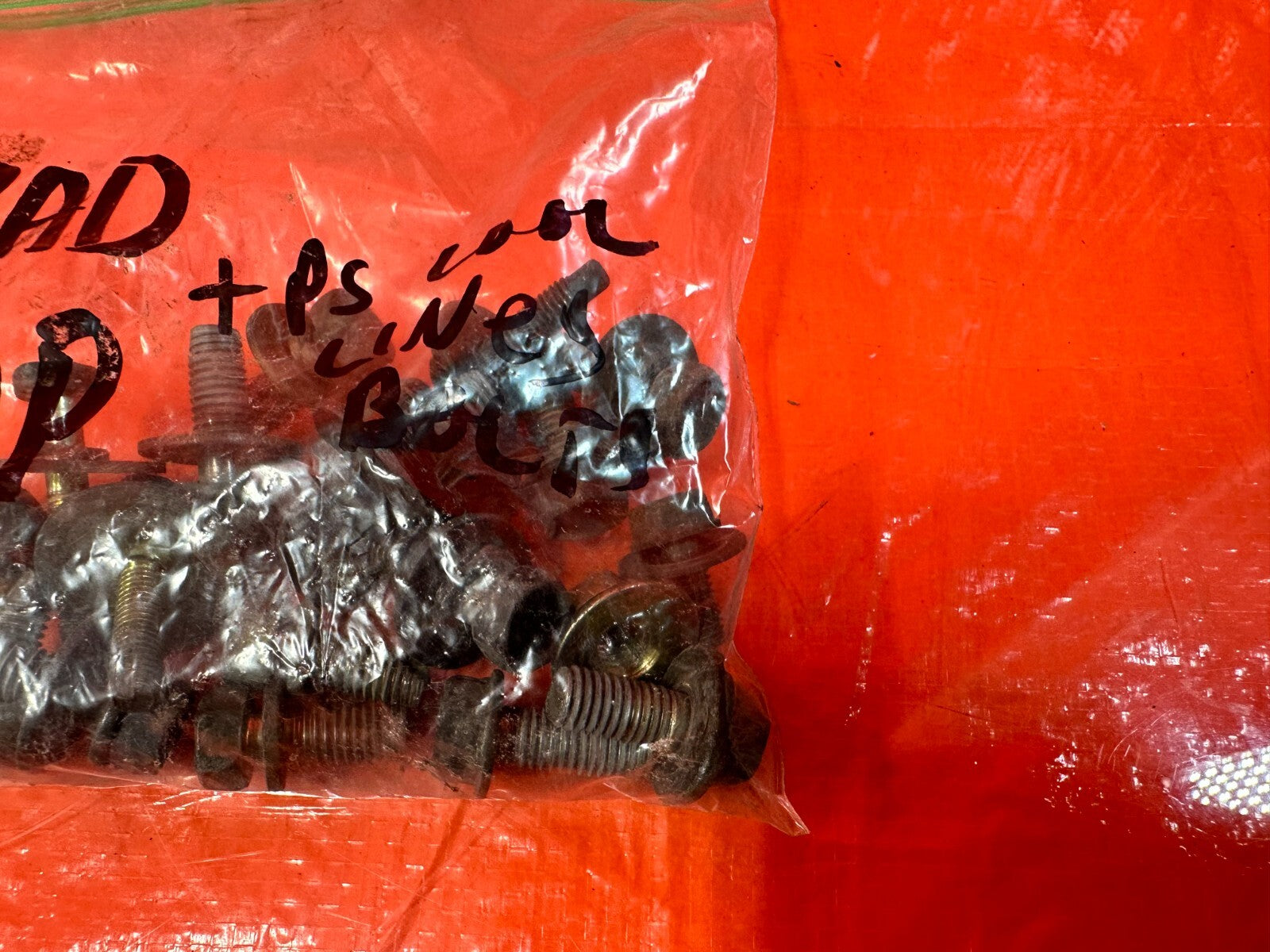 03 06 LANCER EVOLUTION VIII 8 EVO IX 9   RADIATOR SUPPORT BOLTS HARDWARE #EVO94