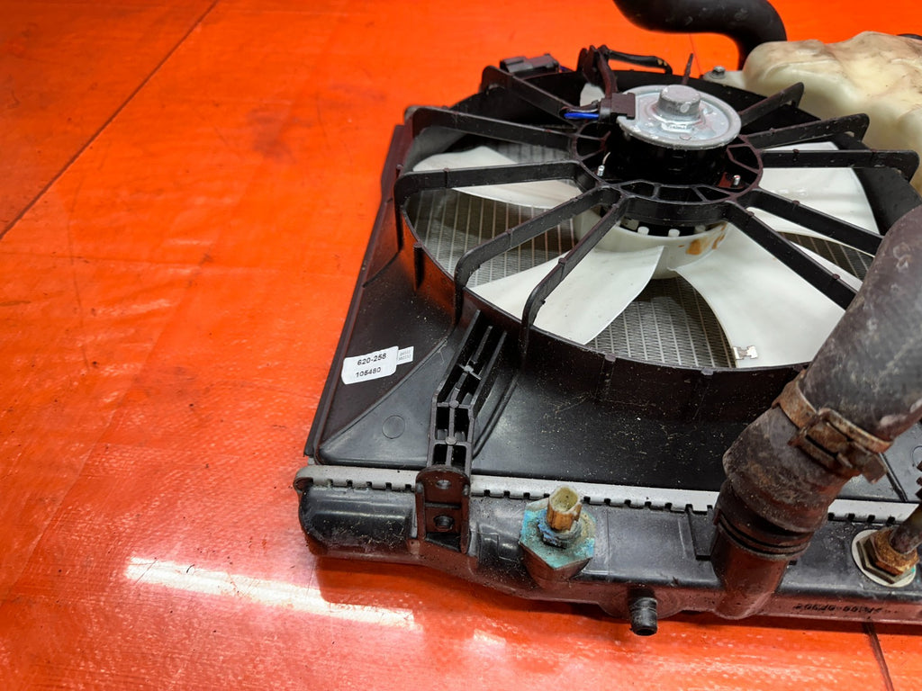 04 08 ACURA TSX 2.4L RADIATOR FANS HOSES OVERFLOW THERMOSTAT OEM #3307