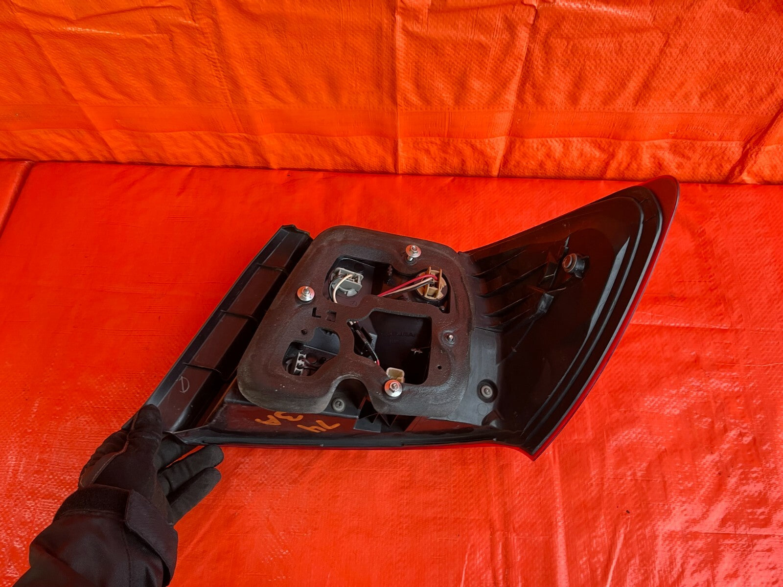 12 14 SUBARU IMPREZA WRX STi SEDAN   LEFT TAIL LIGHT DRIVER REAR OUTER OEM #749