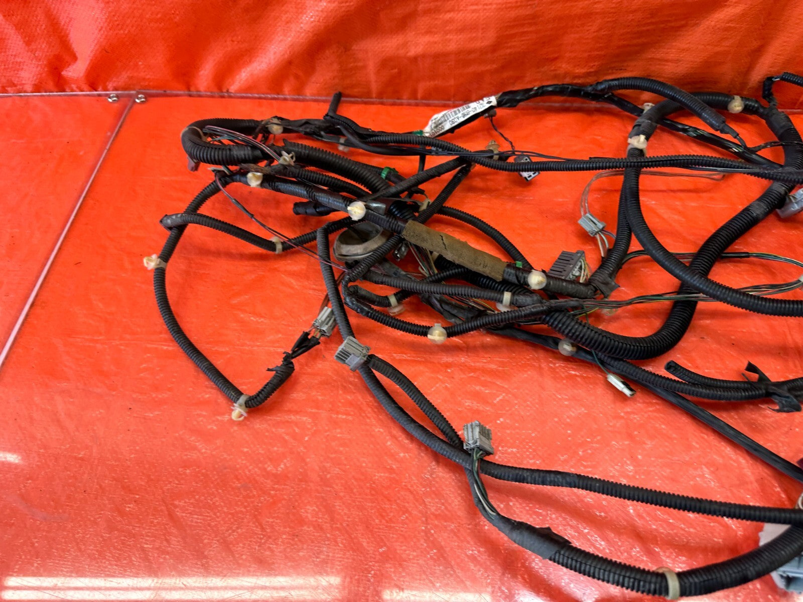 99 01 HONDA PRELUDE BASE INTERIOR FLOOR WIRING HARNESS WIRE LOOM LEFT SIDE #2108