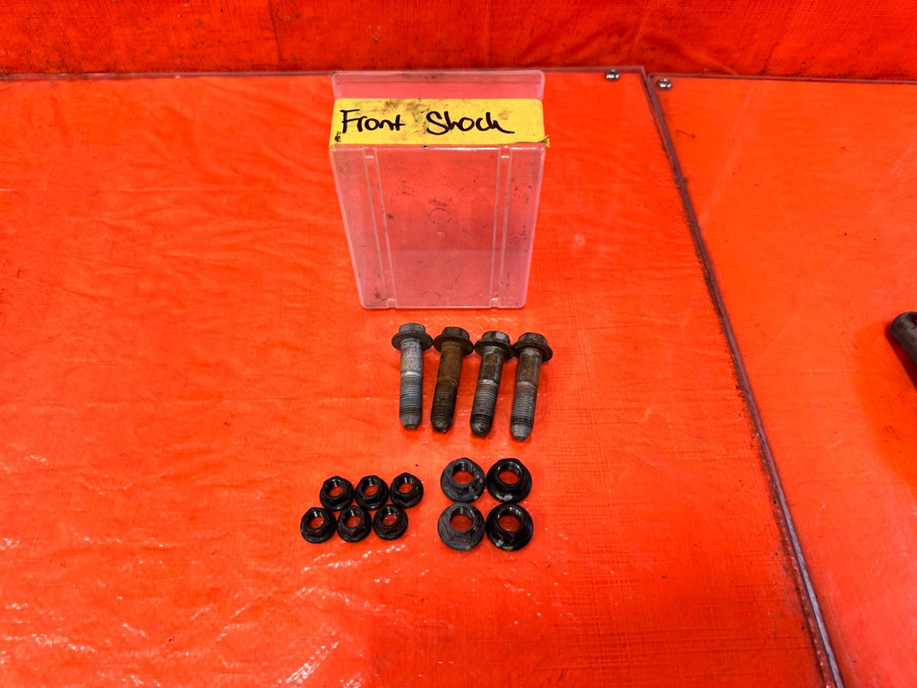 13 16 HYUNDAI GENESIS COUPE   FRONT SHOCK MOUNTING BOLT SET BOLTS HARDWARE 3020