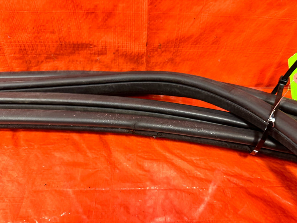 09 14 ACURA TSX DOOR TO CHASSIS OPEN TRIM RUBBER GASKETS SEALS FRONT REAR ALL 42