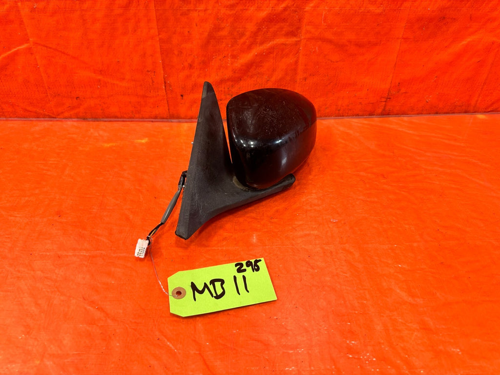03 07 INFINITI G35 COUPE   DRIVER LEFT EXTERIOR SIDE VIEW MIRROR BLACK COLOR 2980