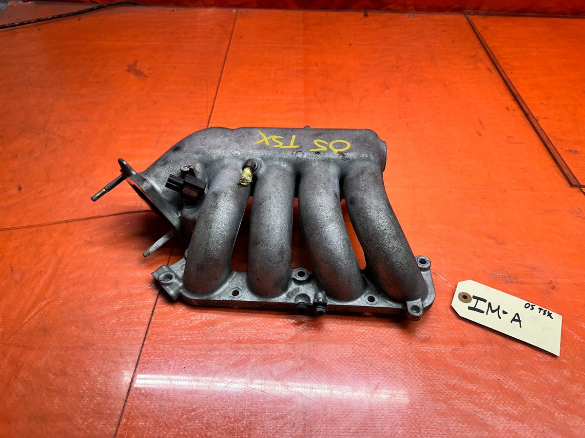04-05 ACURA TSX 2.4L K24A2 ALUMINUM OUTER INTAKE MANIFOLD PLENUM COVER OEM #05 T0