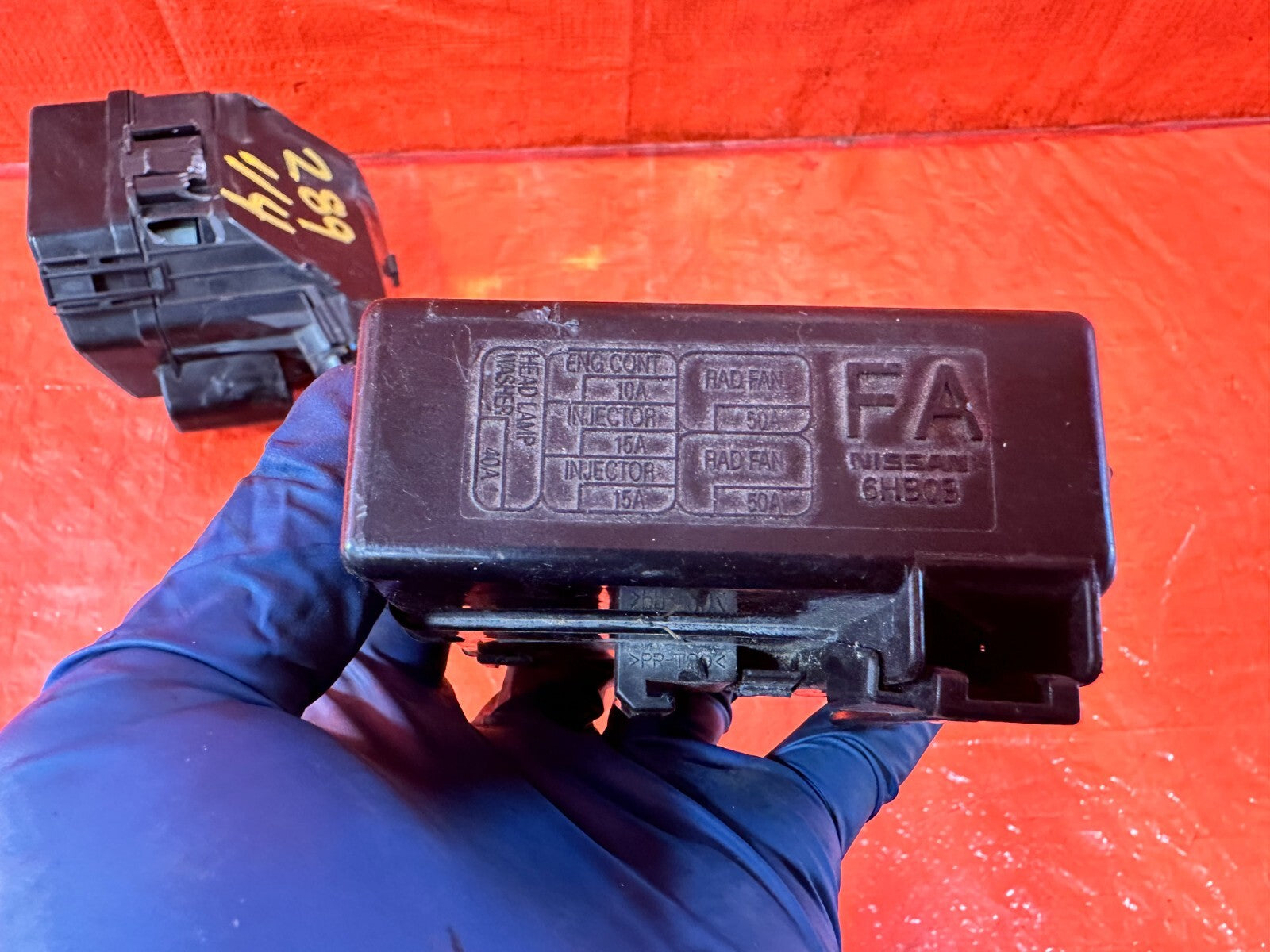 2018 18 INFINITI Q60 RED SPORT UNDER THE HOOD ENGINE BAY FUSE BOX BOES SET OF 44