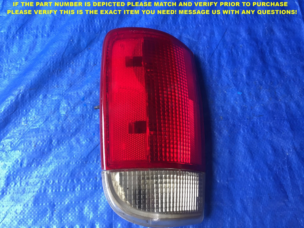 OEM 95 96 97 98 99 00 01 02 03 04 CHEVROLET BLAZER DRIVER LEFT TAIL LIGHT 3B0