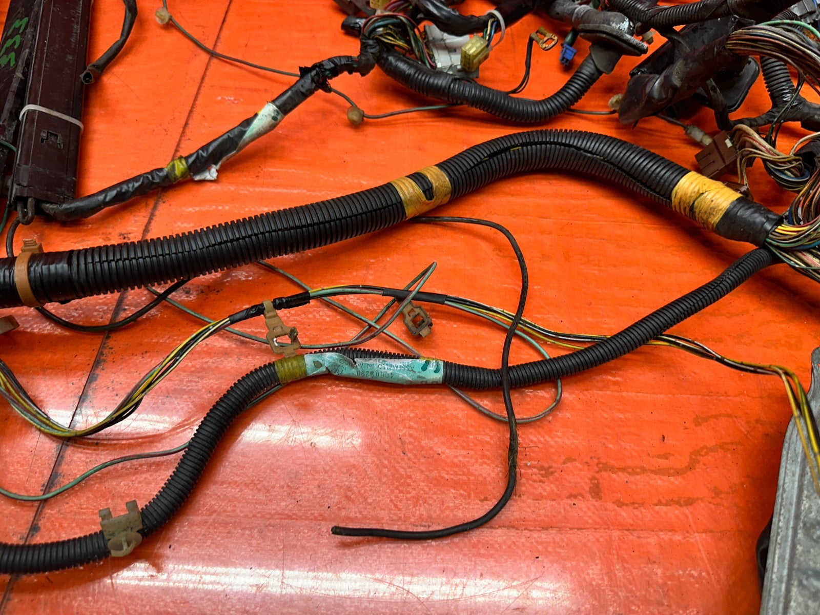 92 95 HONDA CIVIC 2D   POWER DOOR WINDOW CONVERSION HARNESS FLOOR DOORX2 CABIN11