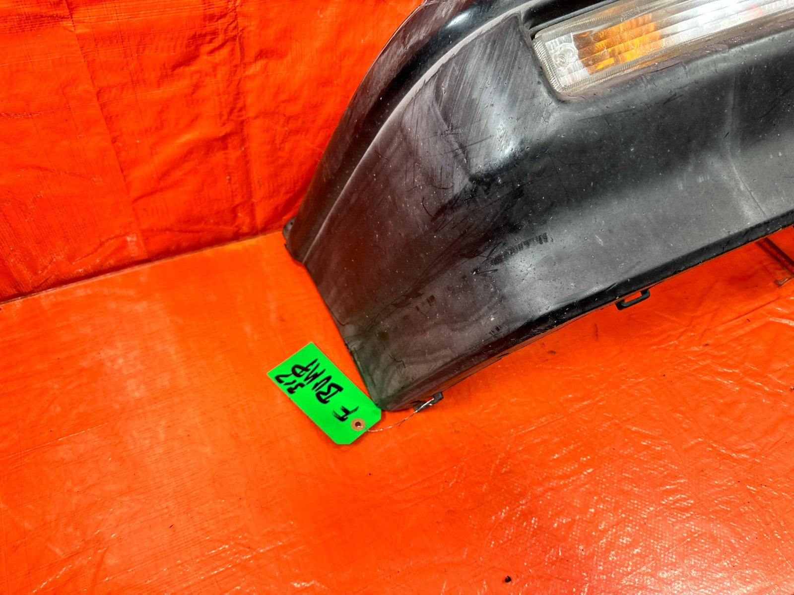 90 91 HONDA CIVIC HATCHBACK FRONT BUMPER COVER W/ RE BAR AND LIGHTS COMPLETE OM9