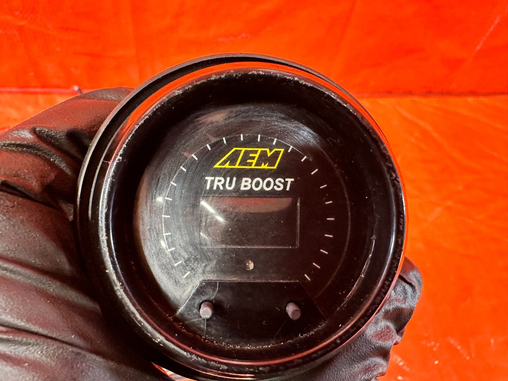 03 06 LANCER EVOLUTION VIII 8 EVO IX 9   AEM TRU BOOST TRUBOOST GAUGE #EVO95
