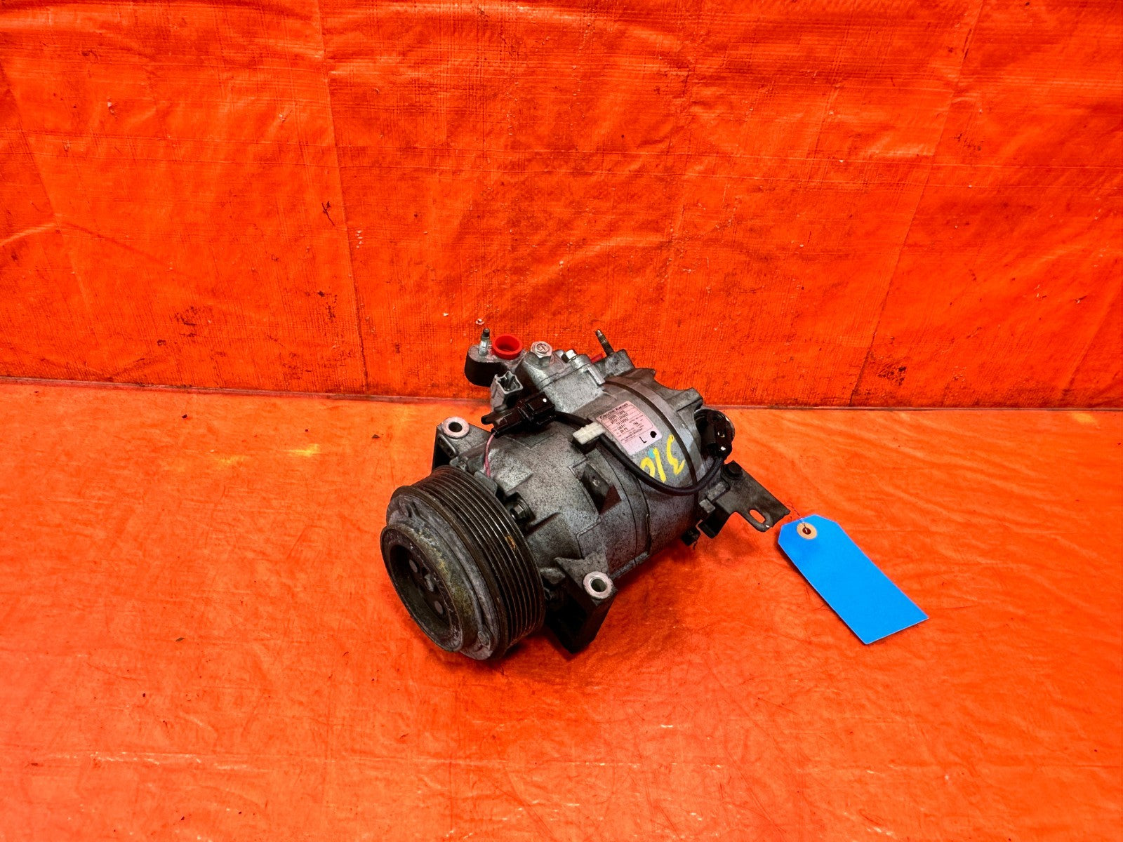 08 15 INFINITI G37 Q60   HVAC AIR CONDITIONG AC COMPRESSOR PUMP   OEM #3102