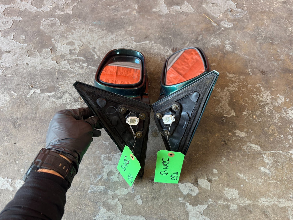 96 00 HONDA CIVIC SEDAN 4D   JDM MODEL   MANUAL NON POWER FOLDING MIRRORS   OEM11