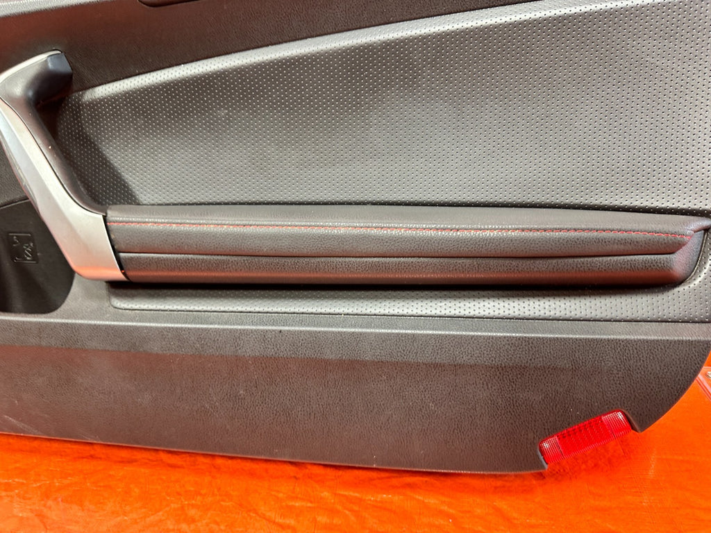 14 16 SCION FRS   PASSENGER RIGHT FRONT DOOR PANEL CARD INSERT LINING   OEM #2937