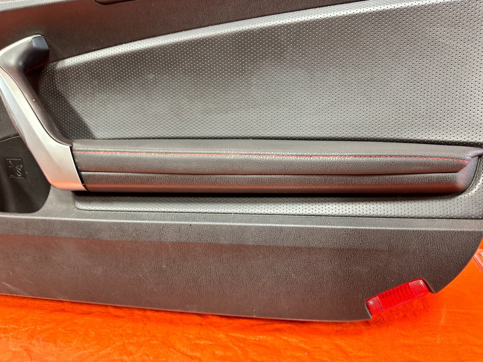14 16 SCION FRS   PASSENGER RIGHT FRONT DOOR PANEL CARD INSERT LINING   OEM #2937