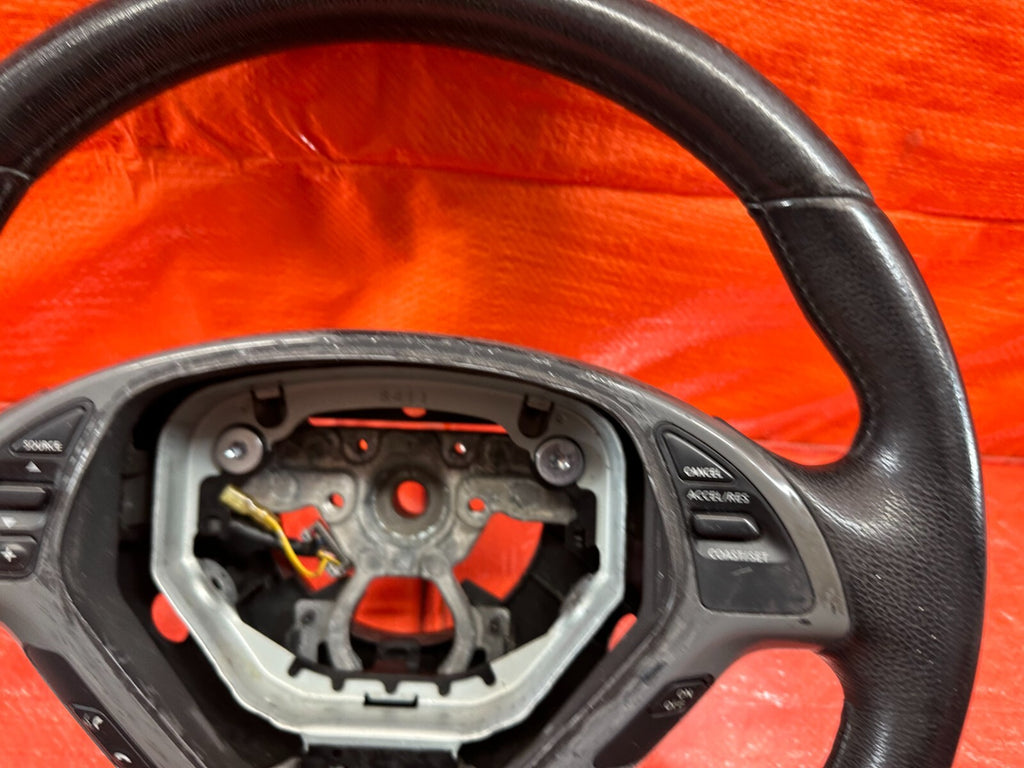08 15 INFINITI G37 & Q60    2D COUPE  STEERING WHEEL   WEAR READ DESC   OEM #2076