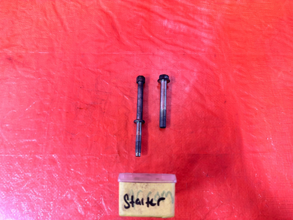 09 14 ACURA TSX   K24Z3 ENGINE STARTER BOLT SET BOLTS   OEM FACTORY #3040