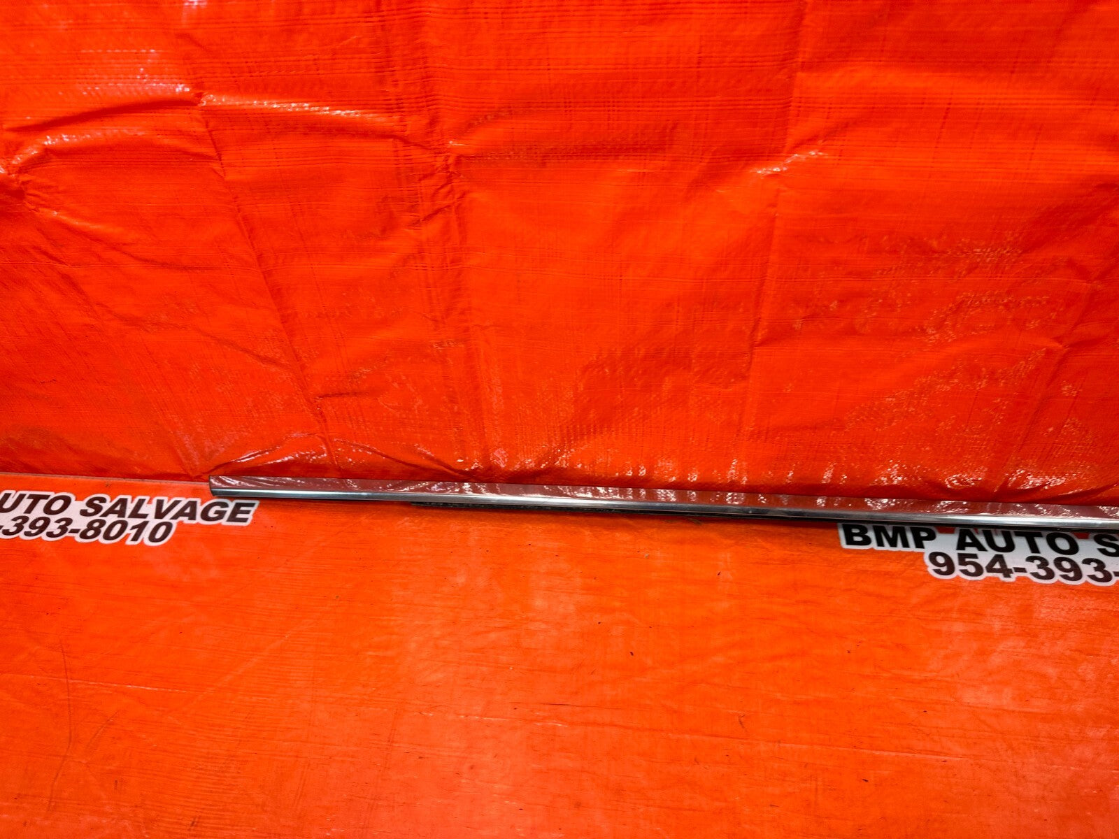 2010 10 INFINITI FX35   DRIVER LEFT REAR DOOR GLASS WINDOW TRIM   OEM #1167