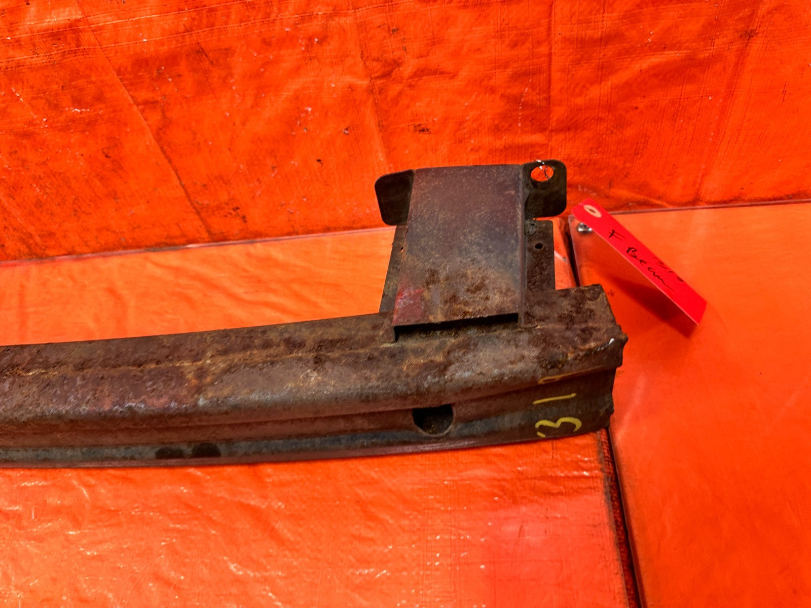 96 00 HONDA CIVIC   FRONT CRASH BEAM REINFORCEMENT IMPACT RE BAR   OEM #3193