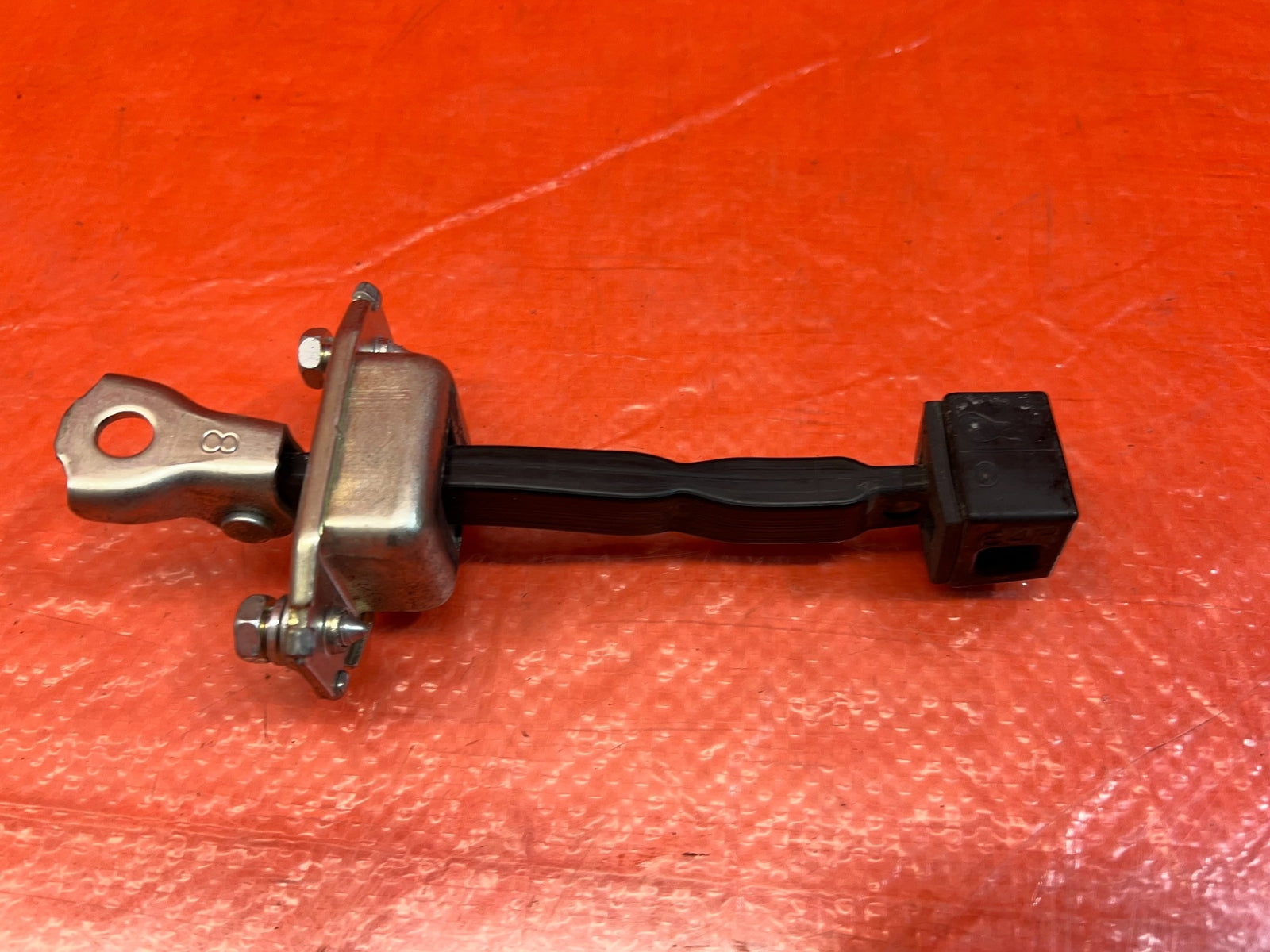 08 15 LANCER EVOLUTION 10 LEFT / RIGHT REAR DOOR CHECKER HINGE ARM STOPPER 1759
