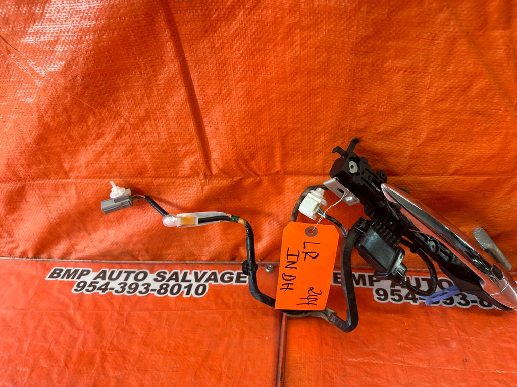 07 12 LEXUS ES350   DRIVER LEFT REAR   EXTERIOR DOOR HANDLE   OEM #2448