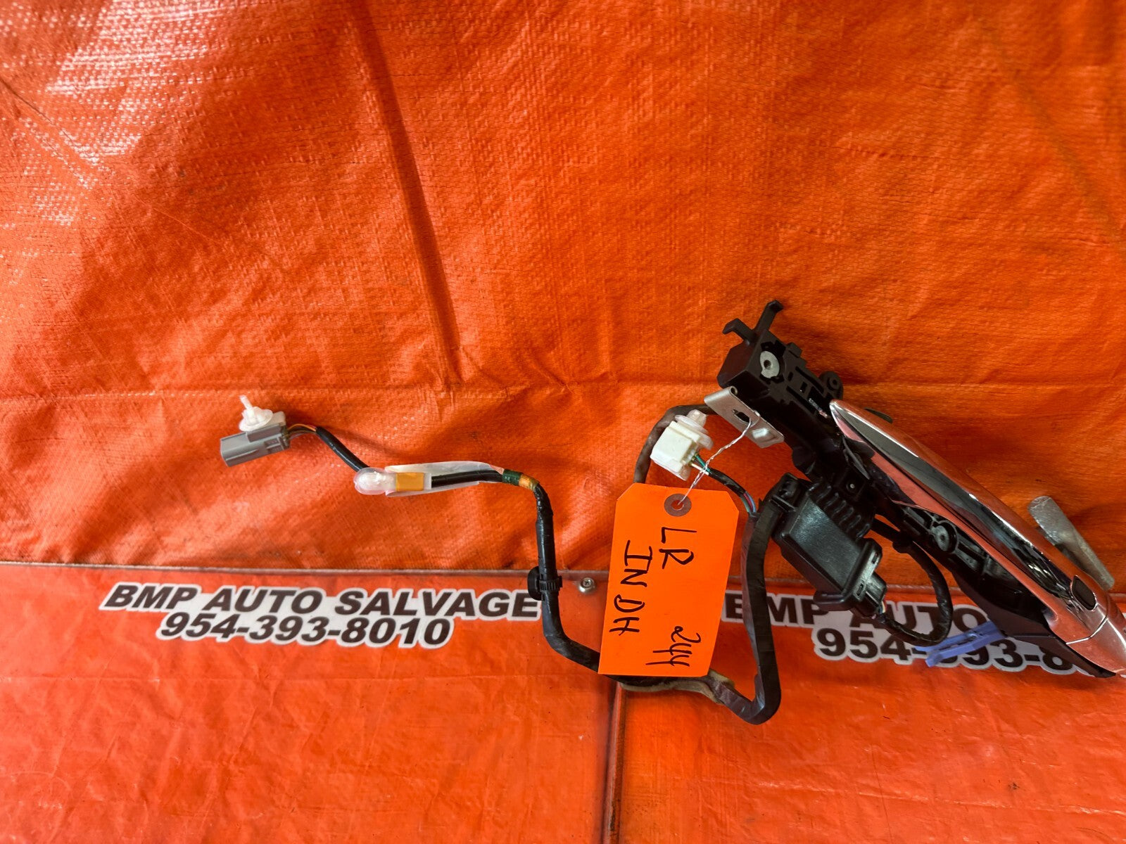07 12 LEXUS ES350   DRIVER LEFT REAR   EXTERIOR DOOR HANDLE   OEM #2448