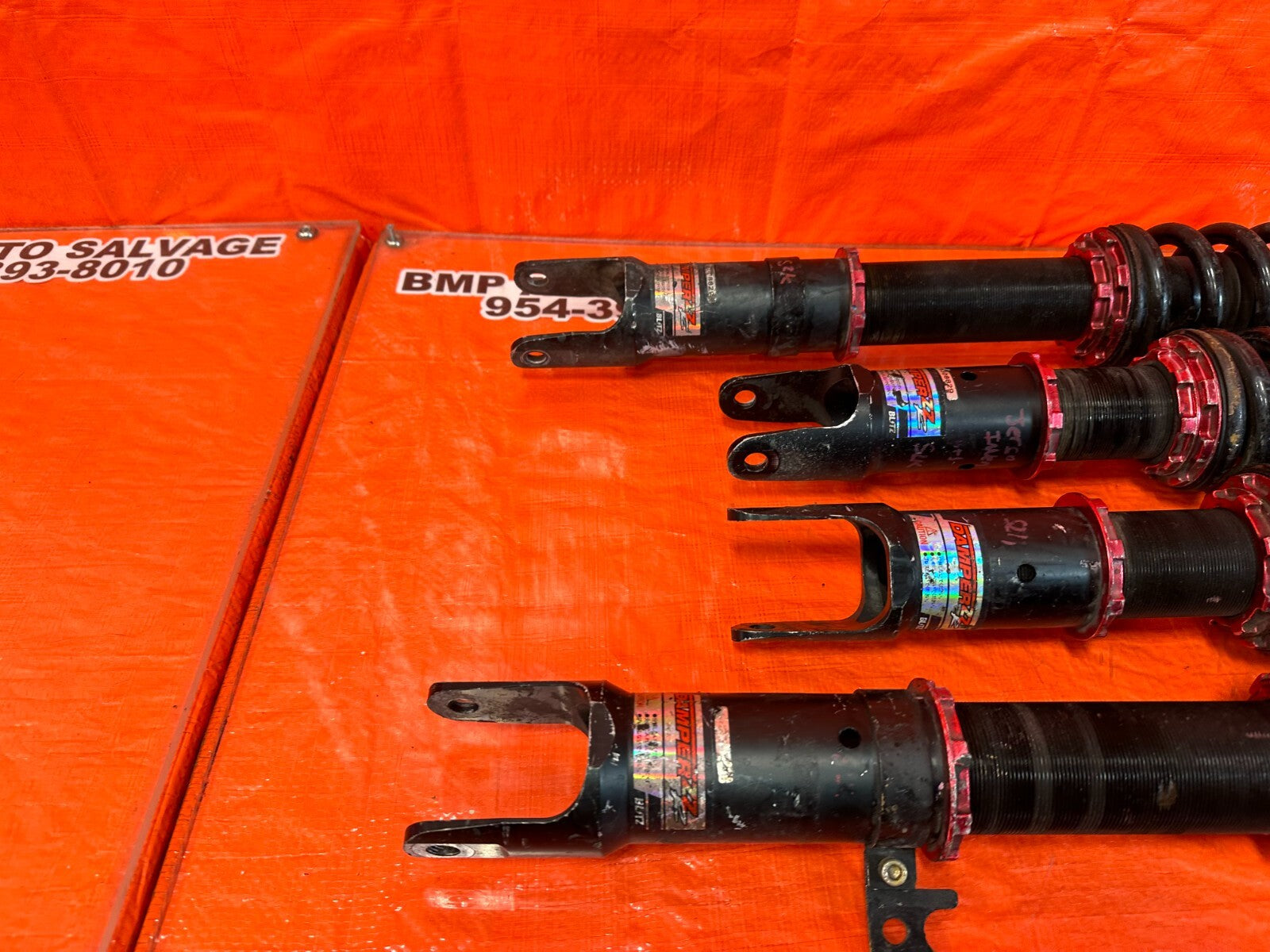 00 09 HONDA S2000   BLITZ DAMPER ZZ R   32 STAGE ADJUSTABLE COILOVERS   #S2K5