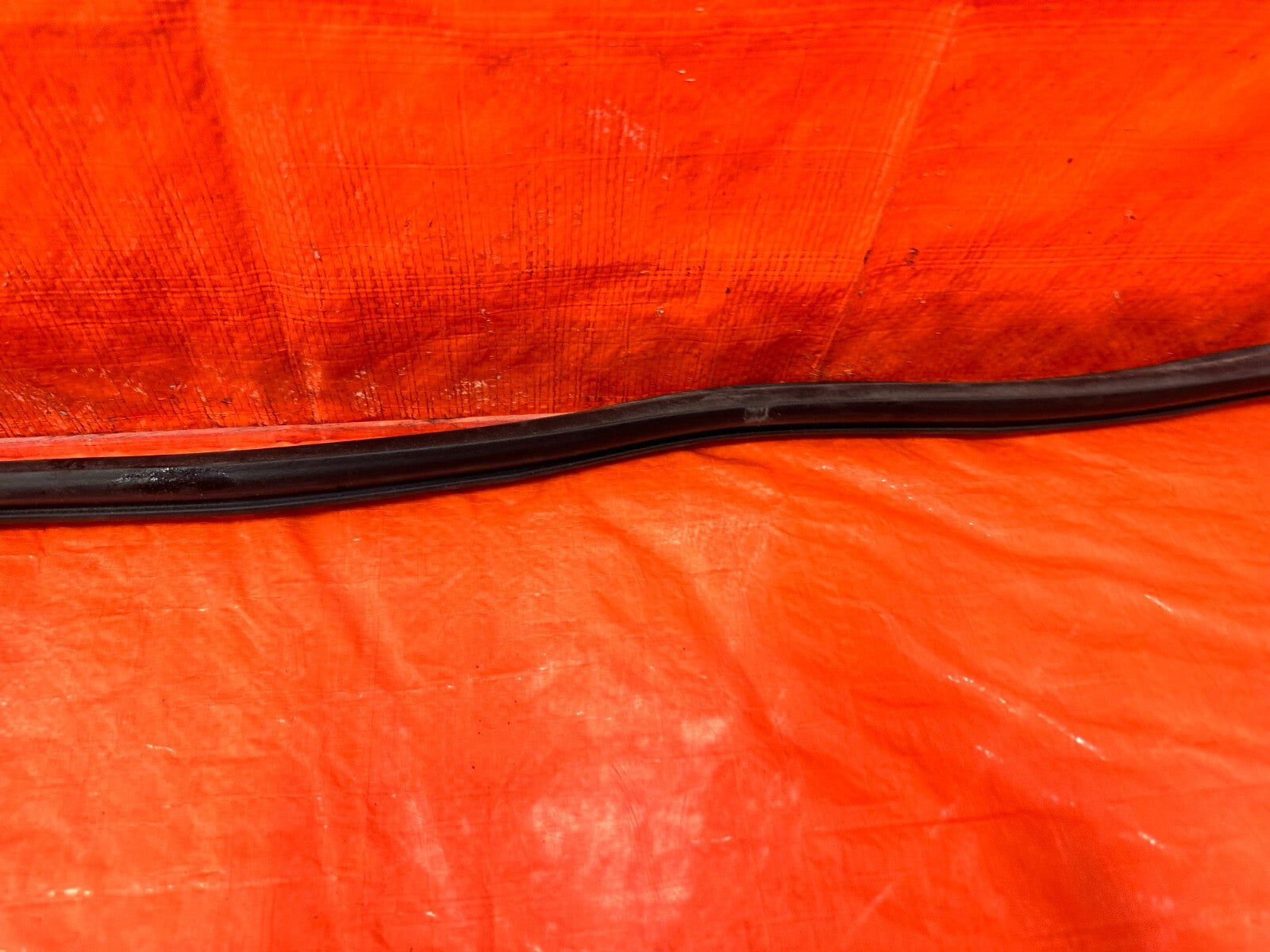 08 14 SUBARU IMPREZA WRX WAGON   DRIVER LEFT REAR DOOR WEATHER STRIP GASKET 2835