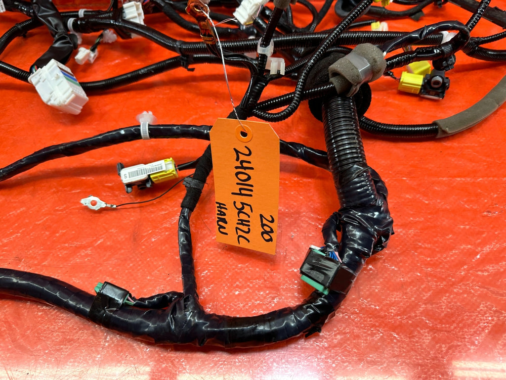 2018 18 INFINITI Q60 RED SPORT BODY WIRE HARNESS WIRING LOOM   24014 5CH2C #2006