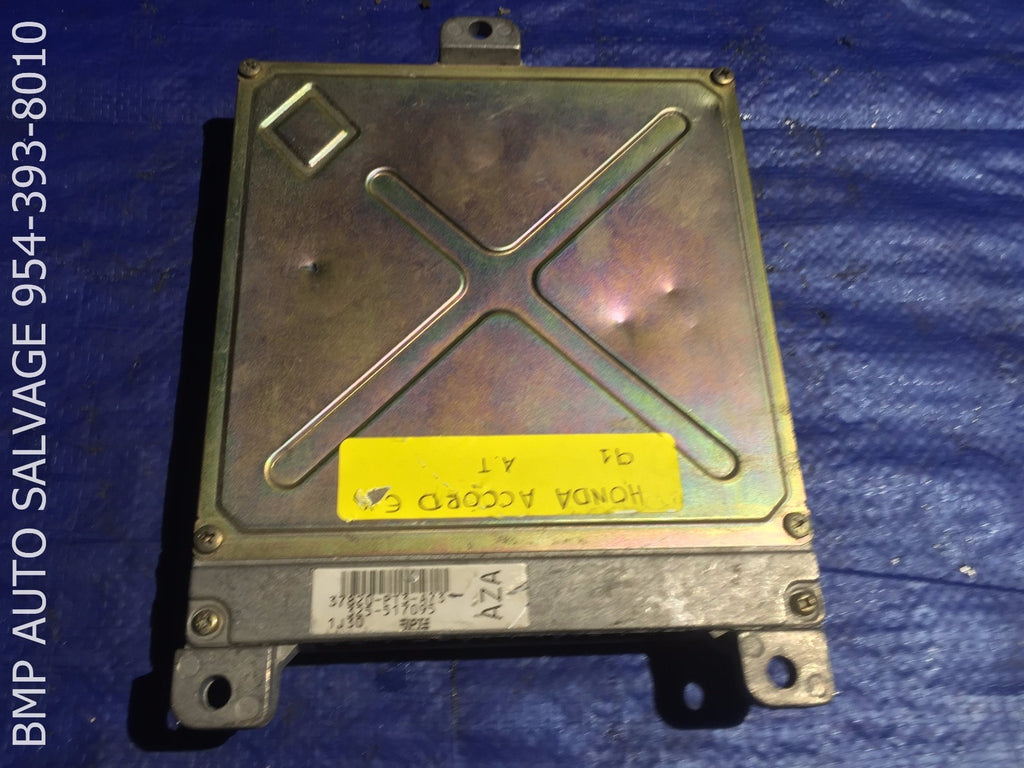 OEM 1991 HONDA ACCORD ECU # 37820 PT3 A73 ENGINE COMPUTER BRAIN ECM #1112 #E4050