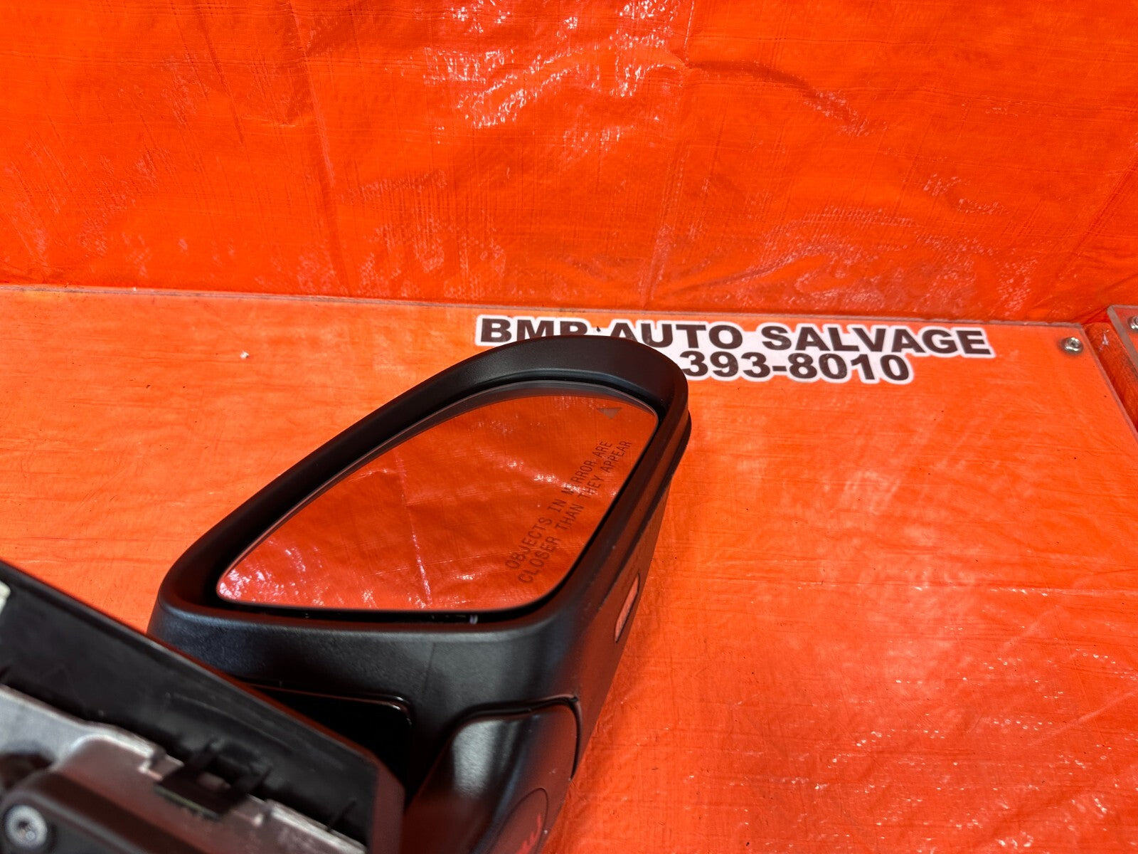 15 16 MERCEDES BENZ C63 AMG   PASSENGER RIGHT SIDE VIEW MIRROR W/ BLIND SPOT OEM12