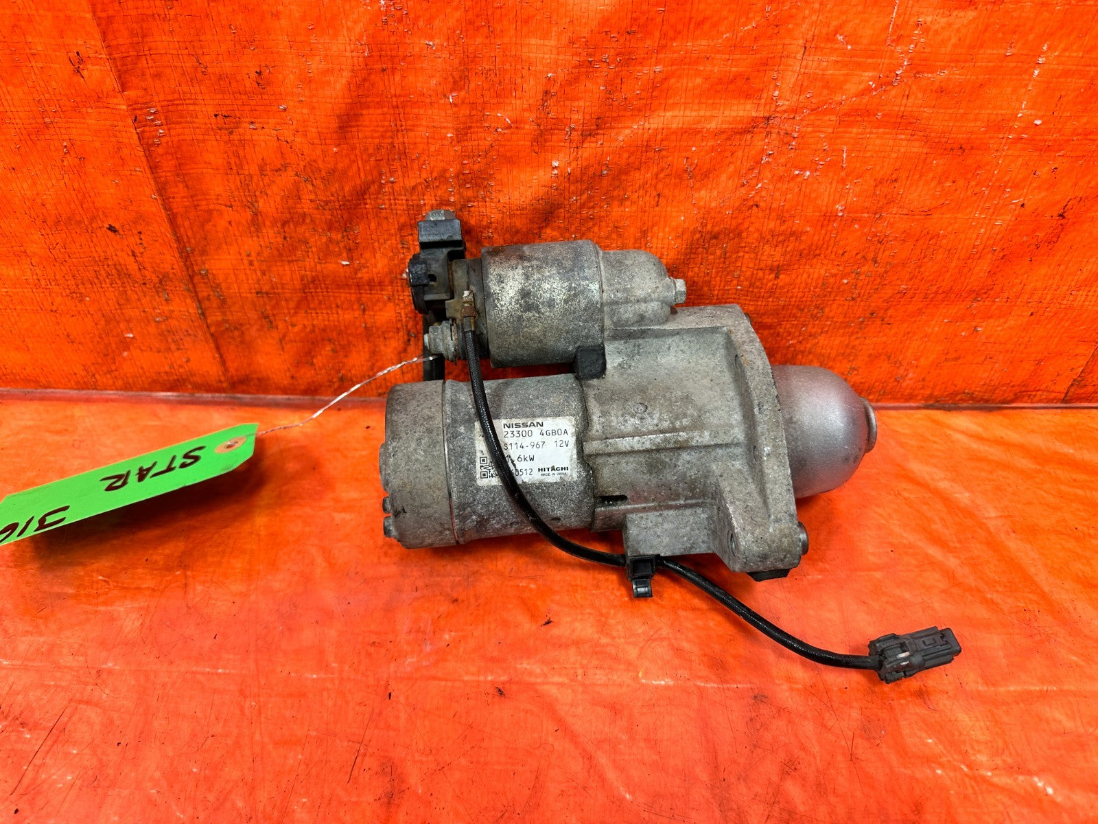 16 20 INFINITI Q50 Q60   RED SPORT 400   VR30DDTT RWD   STARTER MOTOR   OEM #3162
