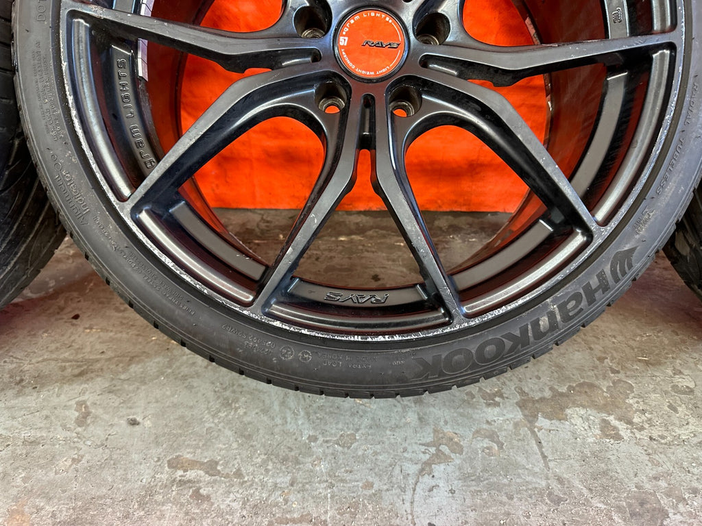 JDM RAYS GRAM LIGHTS   57FXX   5x100 / 19x9 / +38 / VENTUS V12 EVO2   245/35ZR1911