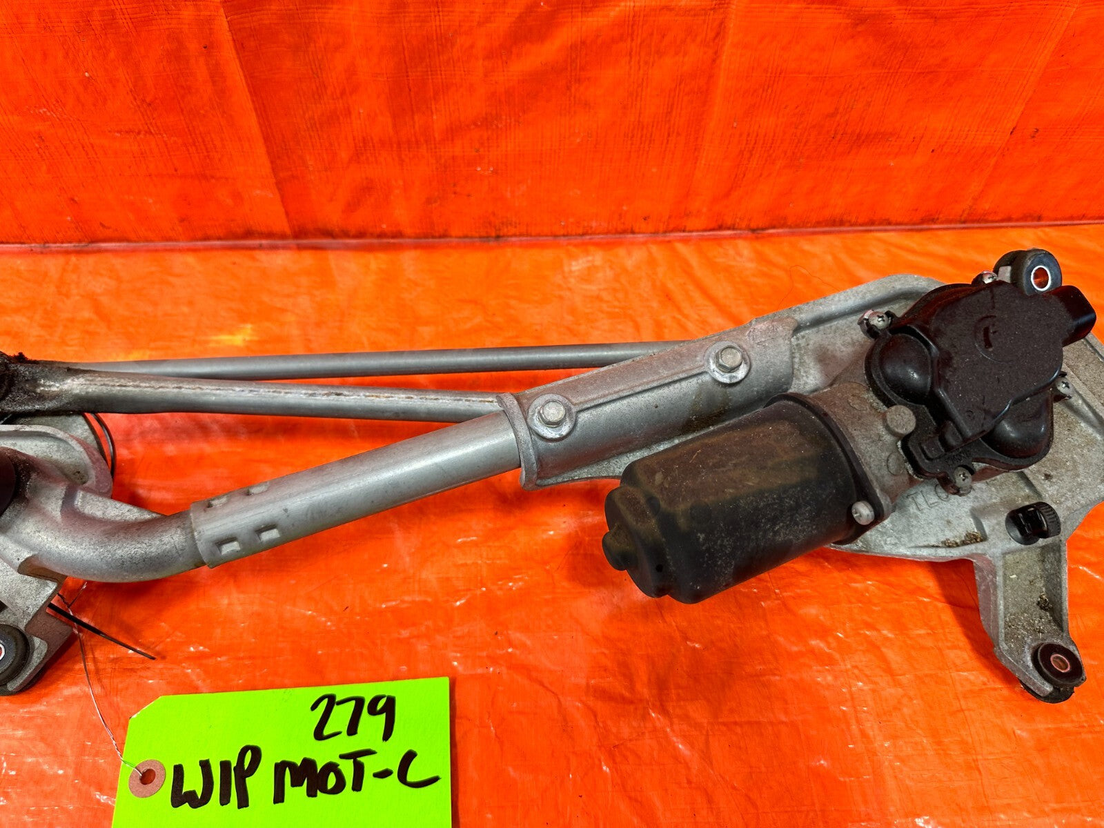09 14 ACURA TSX   WINDSHIELD WIPER MOTOR W/ LINKAGE   OEM FACTORY #2792