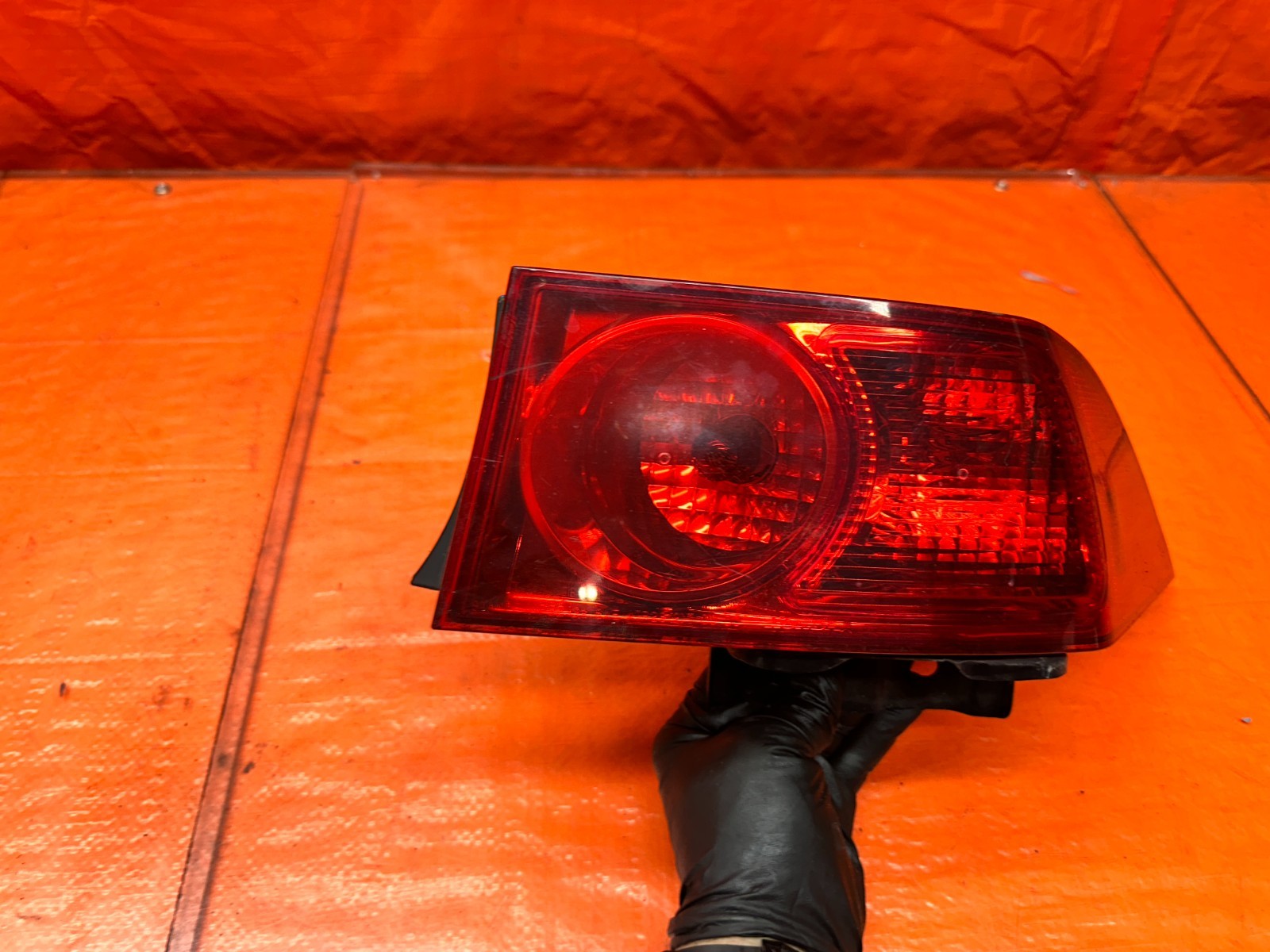 04-05 ACURA TSX 4D 2.4L K24A2 RIGHT PASSENGER OUTER QUARTER TAIL LIGHT LAMP #3425