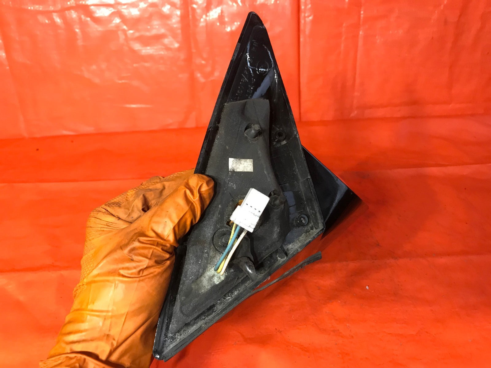OEM 2000 2001 2002 MITSUBISHI ECLIPSE PASSENGER RIGHT SIDE VIEW MIRROR BLACK PWR6