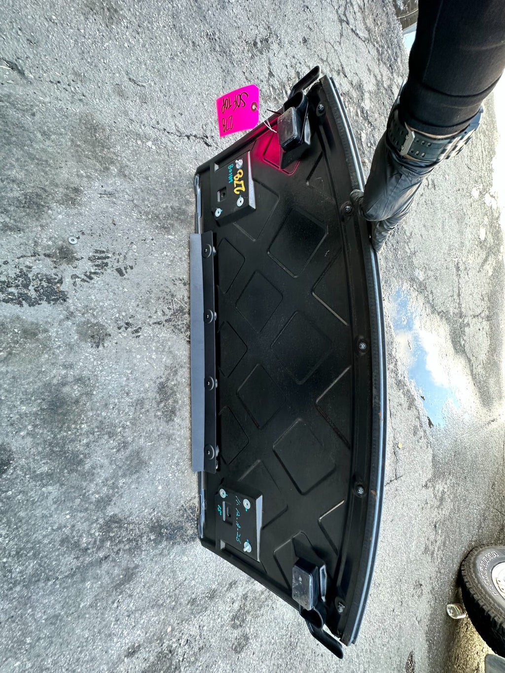 09 15 INFINITI G37 CONVERTIBLE   PARCEL SHELF   OEM FACTORY OE #2785