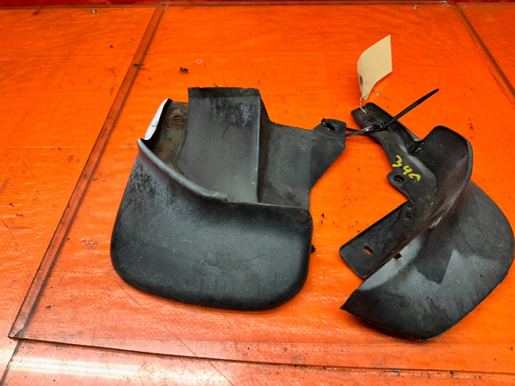 94-01 ACURA INTEGRA 4D SEDAN REAR MUD FLAPS GUARDS PAIR LEFT RIGHT OEM #34010
