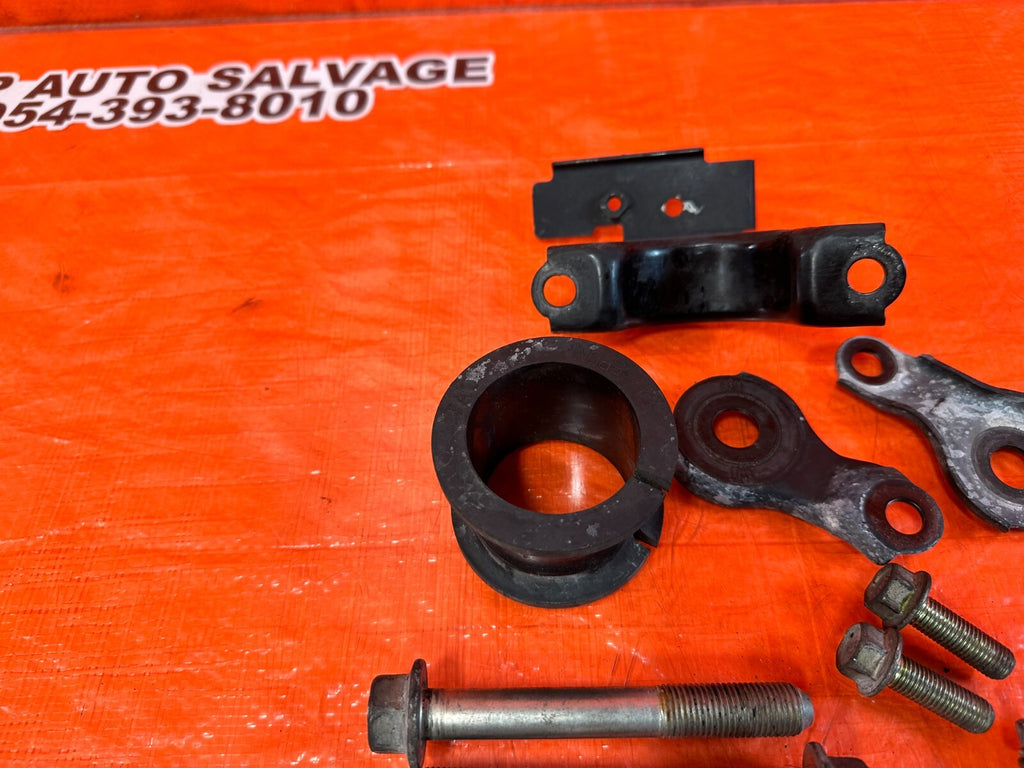 08 12 HONDA ACCORD 2.4L POWER STEERING RACK MOUNTING BRACKET BRACE   OEM #2514