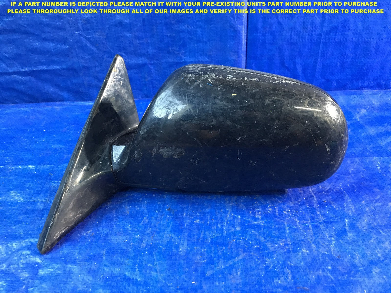 OEM 1990 1991 1992 1993 HONDA ACCORD DRIVER LEFT SIDE VIEW MIRROR .0