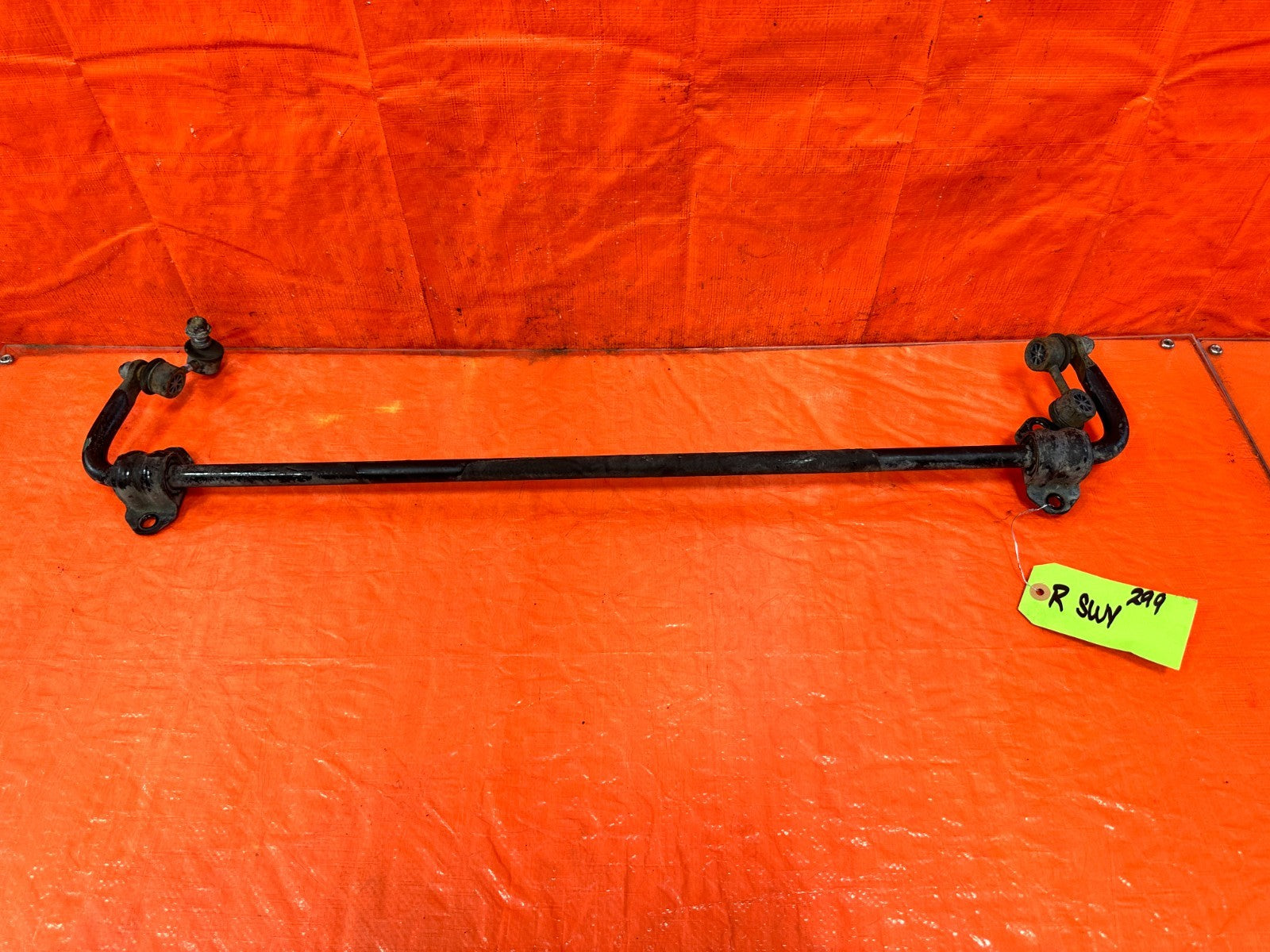 10 16 HYUNDAI GENESIS COUPE 3.8L REAR SWAY BAR MOUNTING BRACKET BUSHINGS #2990