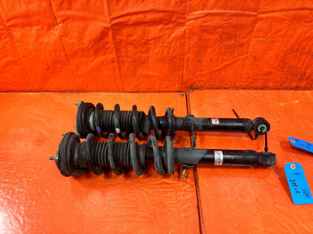 09 13 INFINITI G37 COUPE RWD ONLY FRONT SHOCKS & SPRINGS LEFT AND RIGHT OEM #3200