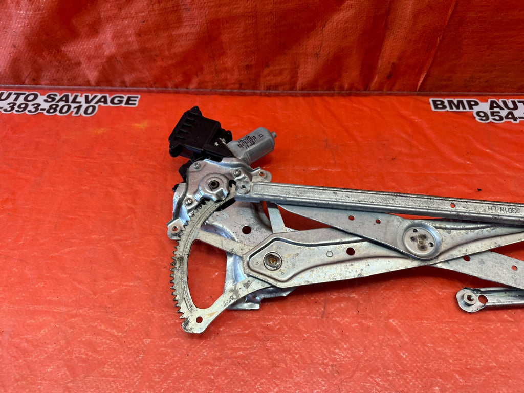 07 12 LEXUS ES350   DRIVER LEFT FRONT WINDOW REGULATOR W/ MOTOR   OEM #2448