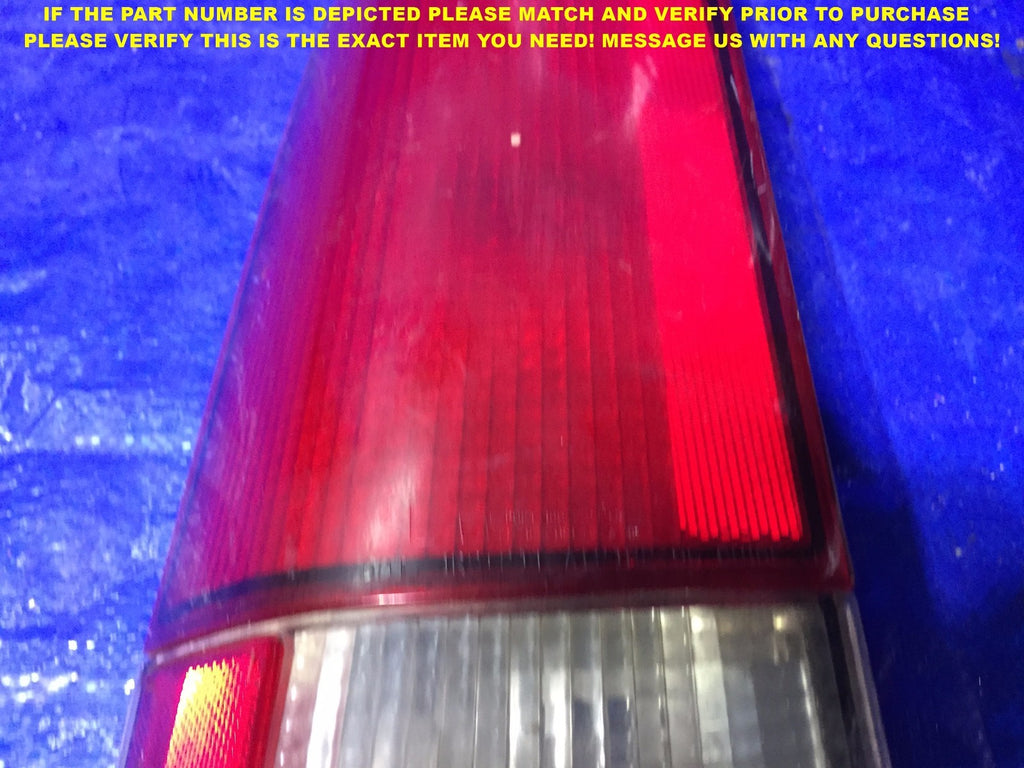 OEM 1996 1997 1998 1999 CHEVROLET CHEVY EXPRESS DRIVER LEFT TAIL LIGHT 165230232