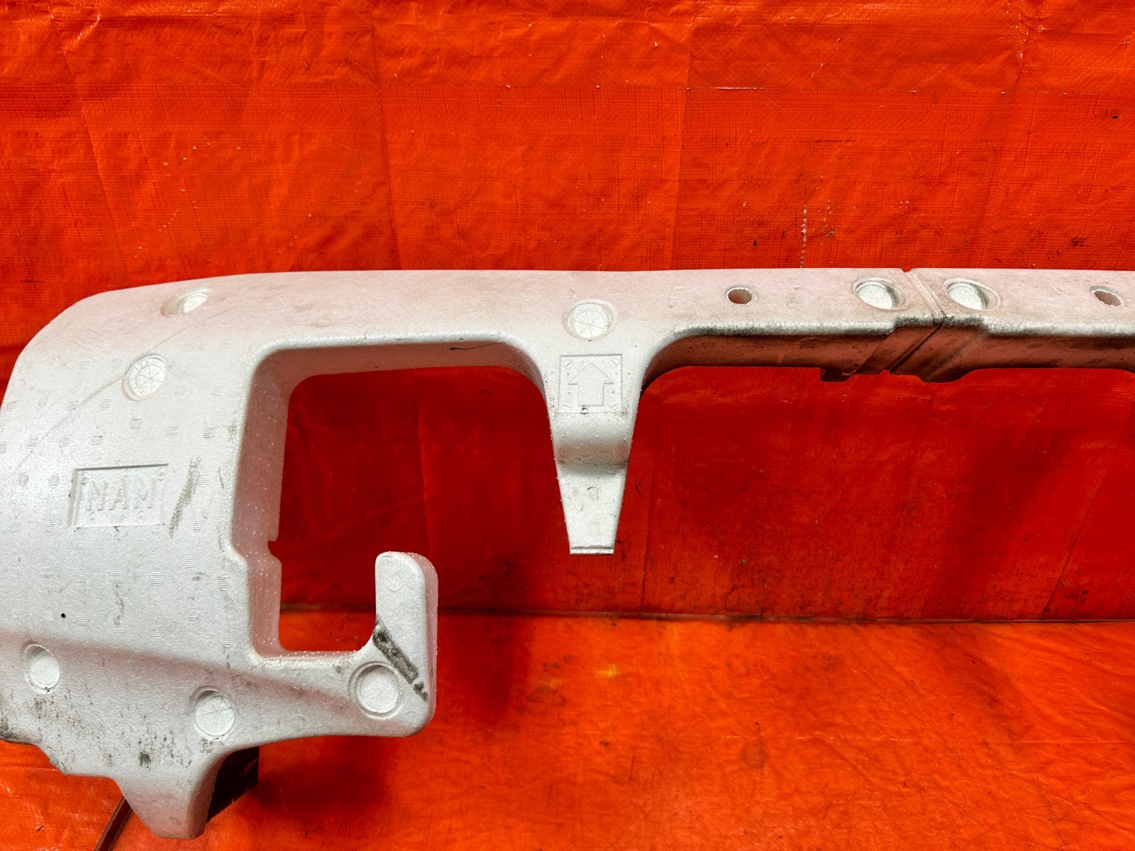 09 15 INFINITI G37 CONVERTIBLE   REAR BUMPER FOAM IMPACT ENERGY ABSORBER OEM 3103