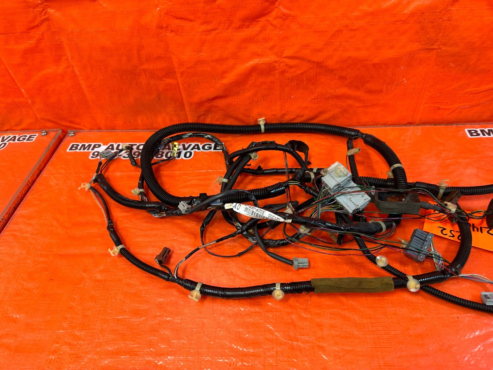 97 98 HONDA PRELUDE   PASSENGER RIGHT INTERIOR WIRE HARNESS WIRING LOOM OEM 2527